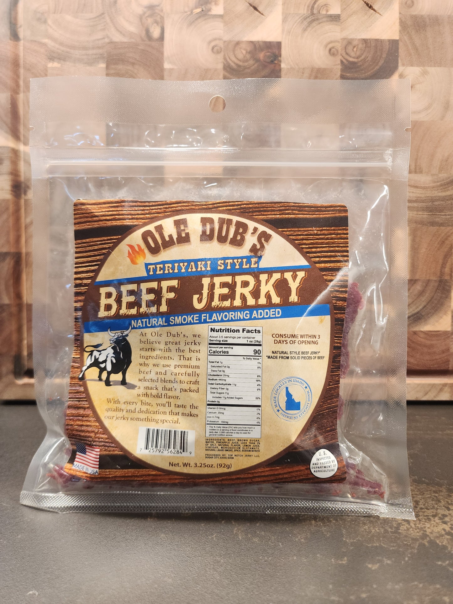 Teriyaki Jerky