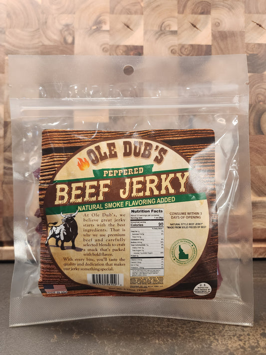 Peppered Jerky