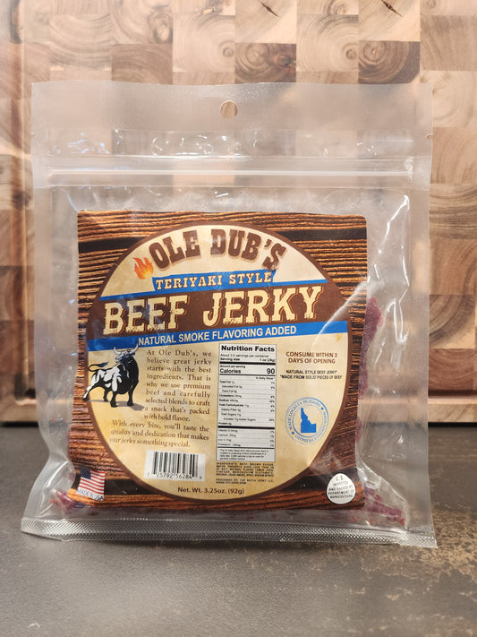 Teriyaki Jerky