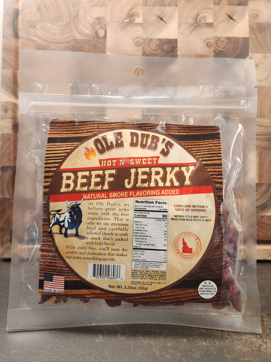 Hot N' Sweet Jerky